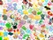 Cute Animal Charm Mix, 20 pieces, Assorted Kawaii Animal Pendants, Adorabilities